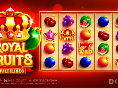 Игровой аппарат Royal Fruits Multilines студии BGaming